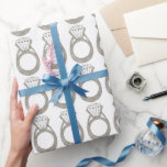 ズ結婚婚約ブライドダイヤモンドリングや輪きらきら光る ラッピングペーパー<br><div class="desc">ダイヤモンドリングのオリジナルマーカきらめくーイラストレーションを特徴とする。婚約、結婚式、ブライダルシャワー、バチェロレットパーティーなどに最適！デザイナーは、自分の色やテーマに合わせてカスタムのデザインを作成しアップロードすることができ結婚る – -クリック「このデザイン」と呼ばれるデザインプロセスを開始するためのカスタムのデザインを作成しアップロードすることができる！</div>