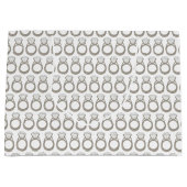 ズ結婚婚約ブライドダイヤモンドリングや輪きらきら光る ラージペーパーバッグ (正面)