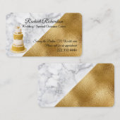 ズ・ケ結婚ーキ・ベーカー 名刺 (正面/裏面)