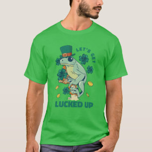 セおもしろいントパトリックスの蛙を起こそう Tシャツ