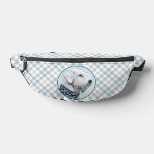 セアヤムテリア絵を描の可愛いオリジナルドッグアート ファニーパック