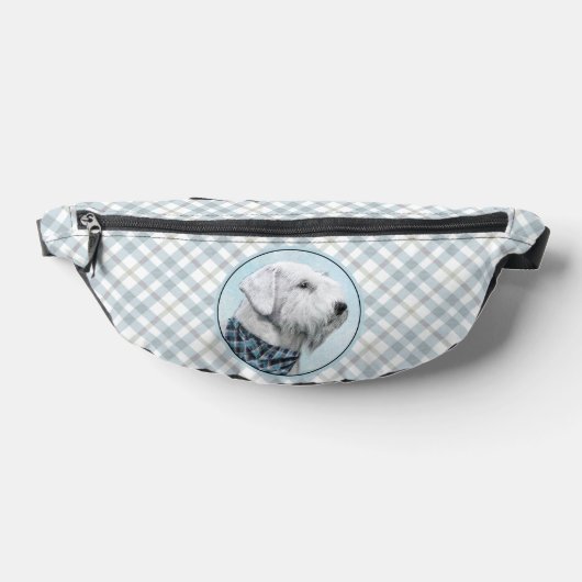 セアヤムテリア絵を描の可愛いオリジナルドッグアート ファニーパック (レイダウン)