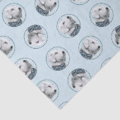 セアヤムテリア絵を描の可愛いオリジナルドッグアート 薄葉紙 (詳細)