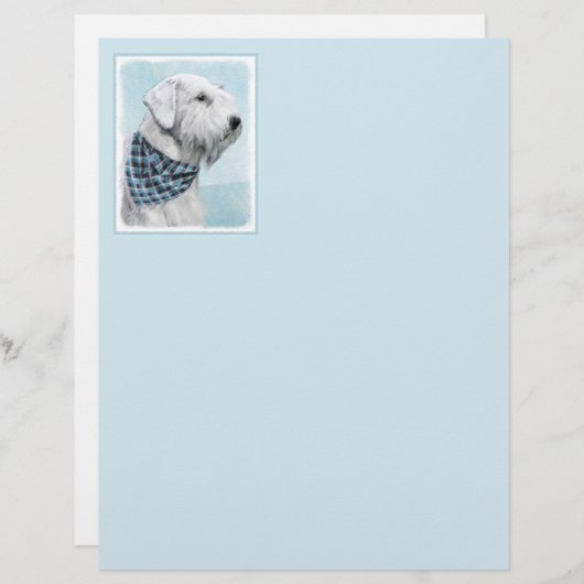 セアヤムテリア絵画ズ – かわいいオリジナルドッグアート (正面/裏面)