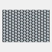 セアヤムテリア絵画ズ – かわいいオリジナルドッグアート ラッピングペーパーシート (正面3)