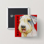 セアリハムテリアカラーブロック 缶バッジ (正面&裏面)