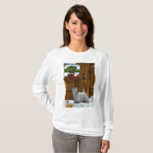 セアリハムテリアクリスマスギフト Tシャツ (正面フル)