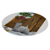 セアリハムテリアクリスマス カッティングボード (角)
