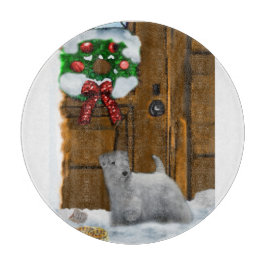セアリハムテリアクリスマス カッティングボード