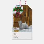 セアリハムテリアクリスマス ギフトタグ (正面)