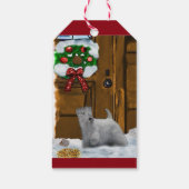 セアリハムテリアクリスマス ギフトタグ (裏面)