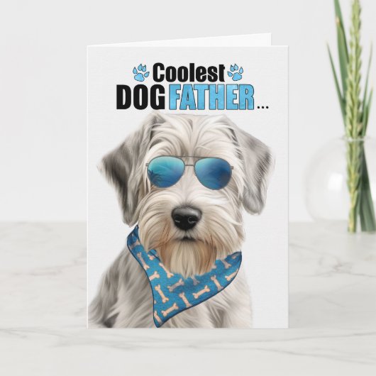 セアリハムテリアクールドッグパパ父の日 シーズンカード (正面)