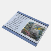 セアリハムテリアラバーズアート ドアマット (アングル)