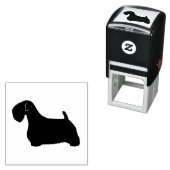 セアリハムテリアードッグブリードシルエット セルフインキングスタンプ (インサイチュ)