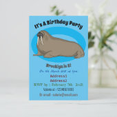 セイウスの漫画イラスト 招待状 (スタンド正面)