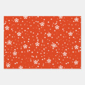 セイウチのクリスマス ラッピングペーパーシート (正面2)