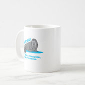 セイウチの吸血鬼 コーヒーマグカップ (正面左)