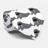 セイウチの漫画アイコン ネクタイ (ロール)