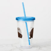 セイウチの漫画イラストレーション アクリルタンブラー (左)