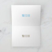 セイウチの漫画イラストレーション カード (内部)