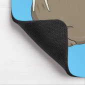 セイウチの漫画イラストレーション マウスパッド (コーナー)