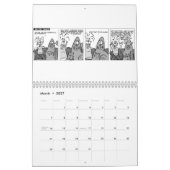 セイウチのComix 2010のカレンダー カレンダー (3月 2027)