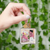 セイウチを歌う心配な親おもしろい達 キーホルダー (手)