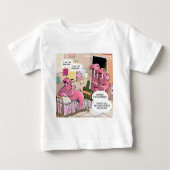 セイウチを歌う心配な親おもしろい達 ベビーTシャツ (正面)