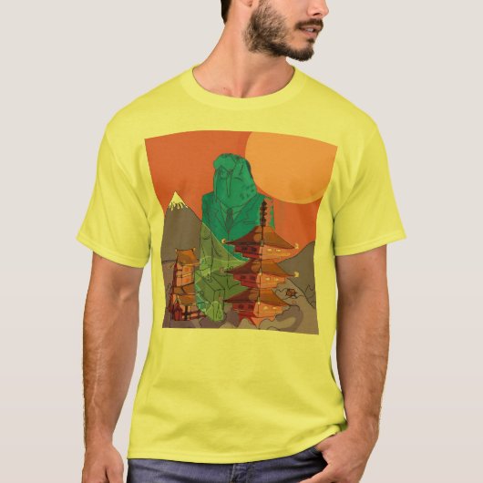 セイウチ大きいビジネス Tシャツ (正面)