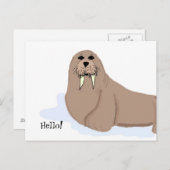 セイウチ漫画 ポストカード (正面/裏面)