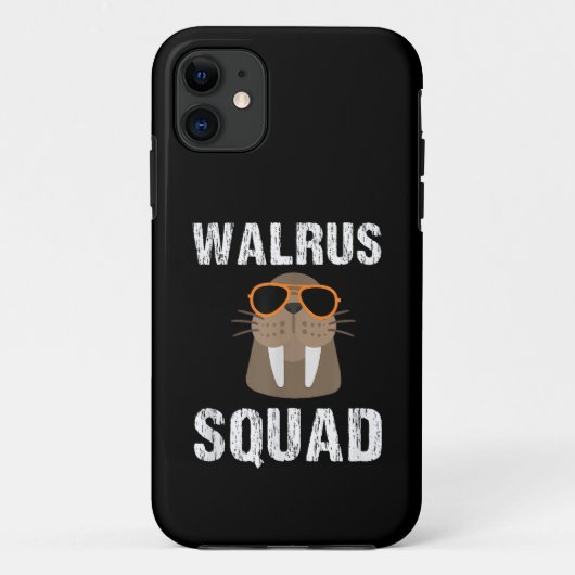 セイウチ部隊 かわいい おもしろい 海の動物好き Case-Mate iPhoneケース (裏面)