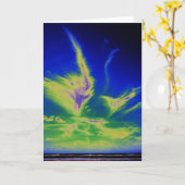 セイウチ雲 カード (黄色い花)