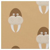 セイウチ ファブリック (クローズアップ)