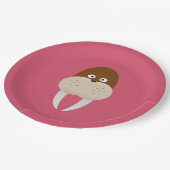 セイウチ ペーパープレート (アングル)