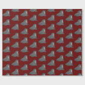 セイウチ ラッピングペーパー (フラット)