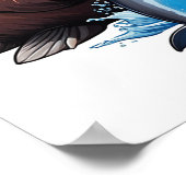 セイウラス魚釣りインザシー ポスター (角)