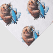 セイウラス魚釣りインザシー 薄葉紙 (詳細)