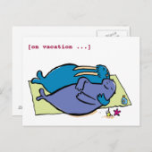 セイウンス休暇[休暇で…] ポストカード (正面/裏面)