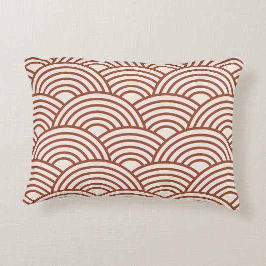 セイガイハ日本のウェーブラストテラコッタ アクセントクッション (裏面)