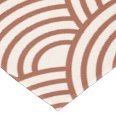 セイガイハ日本のウェーブラストテラコッタ テーブルクロス (アングル)