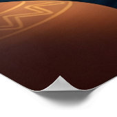 セイクリッドブルー伝統的ダモダラバラクリシュナ ポスター (角)