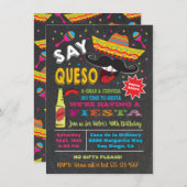 セイケソメキシカンフィエスタパーティの招待状 招待状 (正面/裏面)