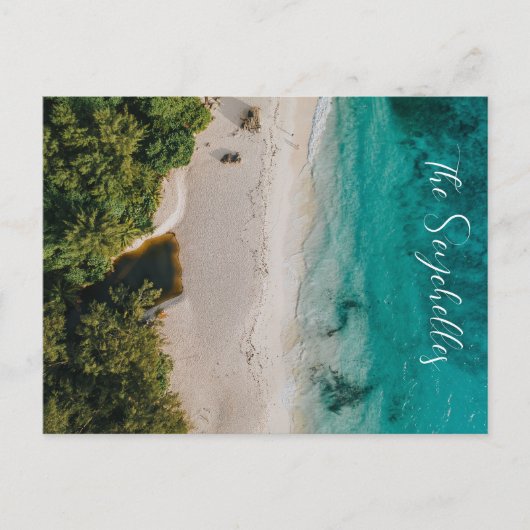 セイシェルのポストカード（東アフリカ） ポストカード (正面)