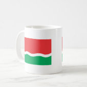 セイシェルの古い旗 コーヒーマグカップ (正面左)