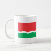 セイシェルの古い旗 コーヒーマグカップ (左)