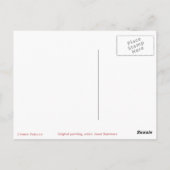 セイシェルの貝殻 ポストカード (裏面)