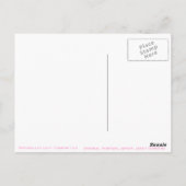 セイシェルリリー ポストカード (裏面)