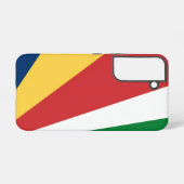 セイシェル色のサムスンギャラクシーS22ケース SAMSUNG GALAXYケース (裏面横)