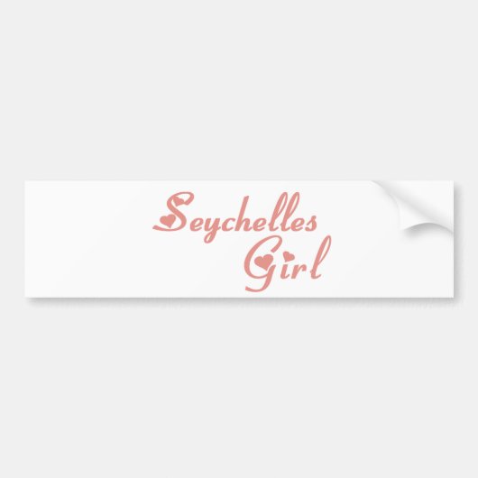 セイシェル バンパーステッカー (正面)