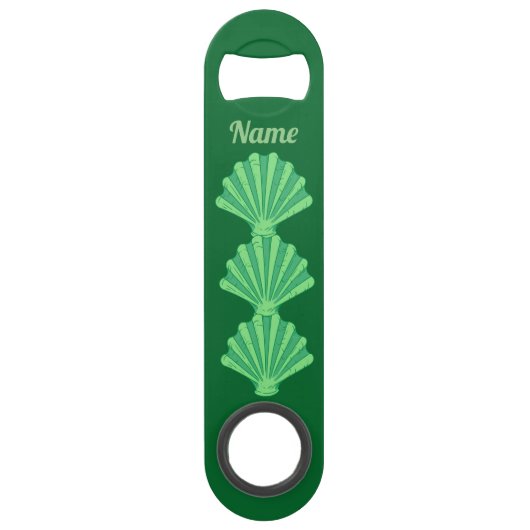 セイジグリーンホタテ貝殻サンダー_コーブ スピード栓抜き (正面)